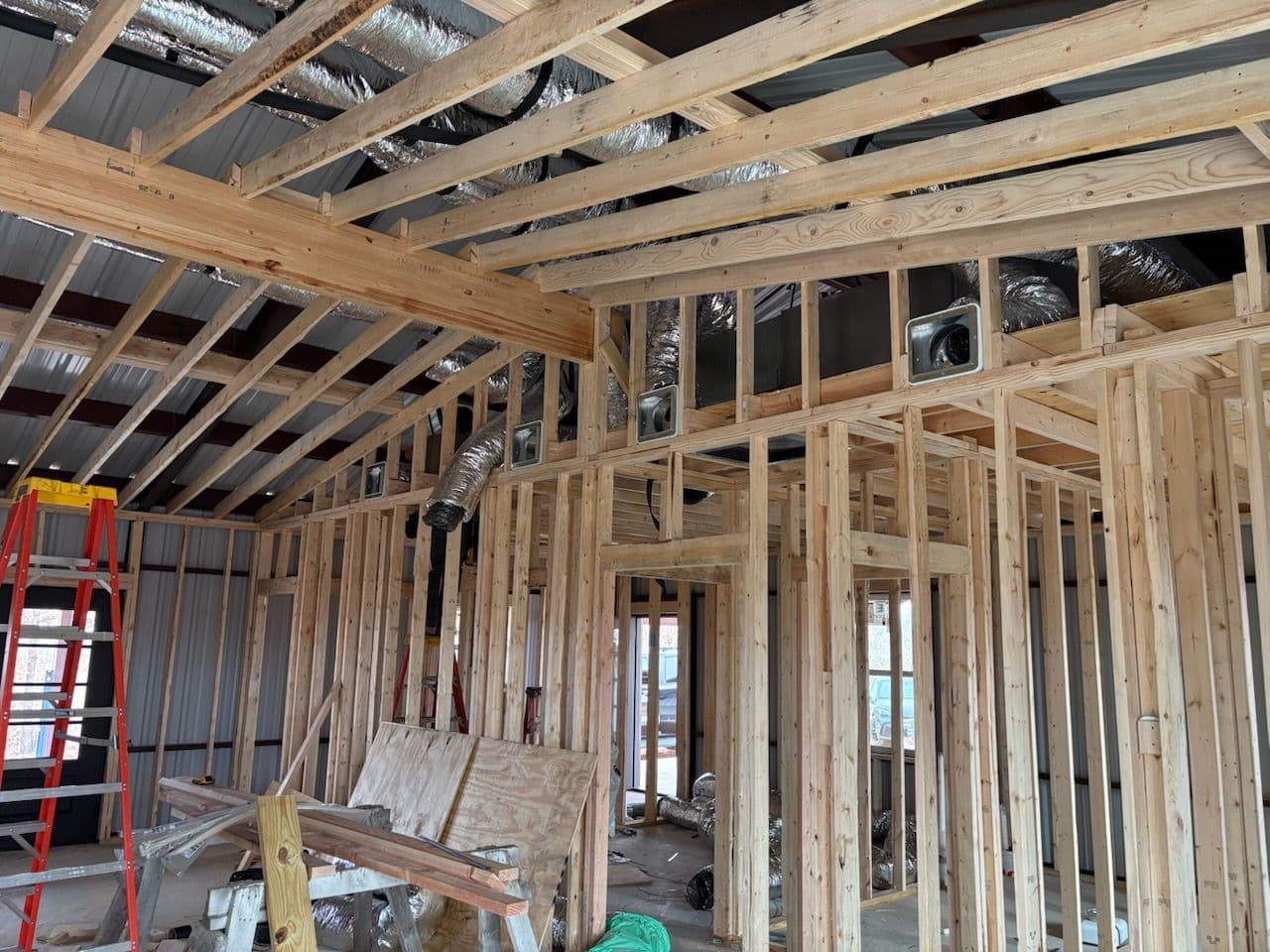 High-Efficiency HVAC Installation in New Home